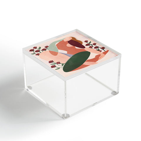 Maggie Stephenson But first love yourself Acrylic Box