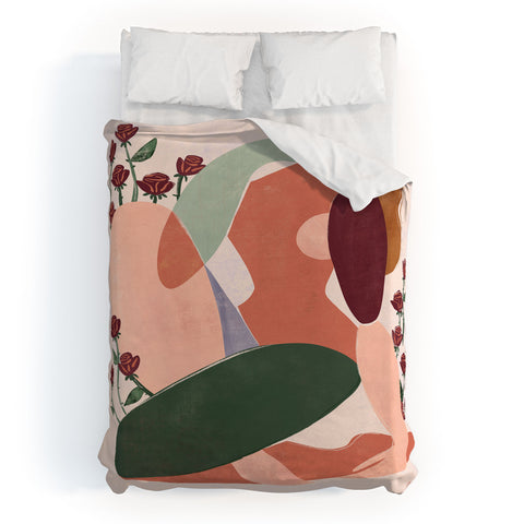 Maggie Stephenson But first love yourself Duvet Cover