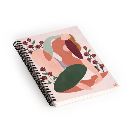 Maggie Stephenson But first love yourself Spiral Notebook