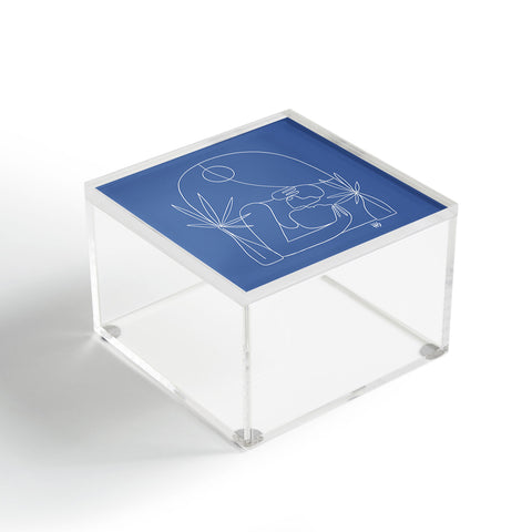 Maggie Stephenson Dreamers no4 classic blue Acrylic Box