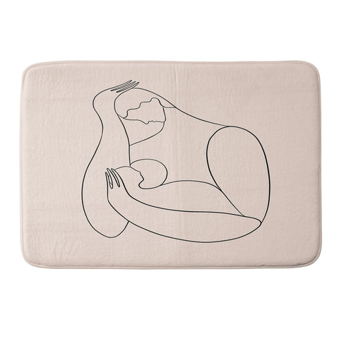 Maggie Stephenson Mother and child Memory Foam Bath Mat