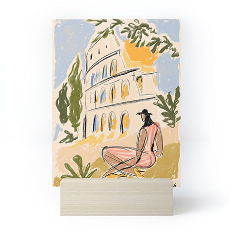 Maggie Stephenson When in Rome I Mini Art Print