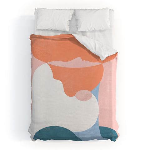Maggie Stephenson You are enough Duvet Cover