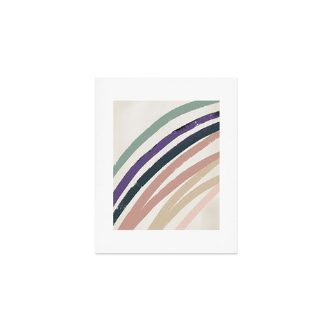 Mambo Art Studio Abstracto Rainbow Pastels Art Print