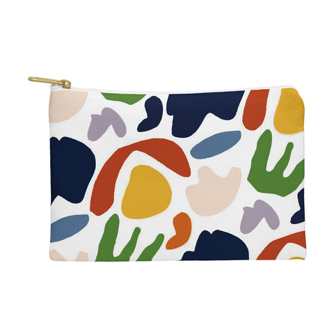 Mambo Art Studio Cut Out Shapes Vibrant Pouch