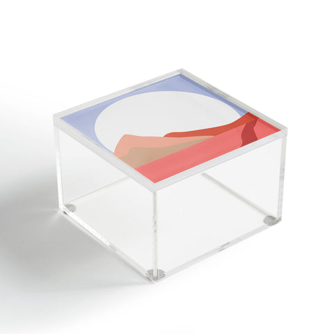 Mambo Art Studio Desert Sun Acrylic Box