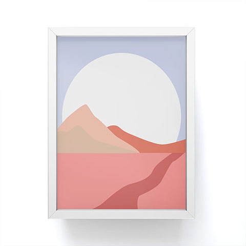 Mambo Art Studio Desert Sun Framed Mini Art Print