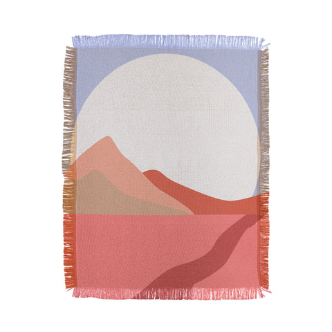 Mambo Art Studio Desert Sun Throw Blanket
