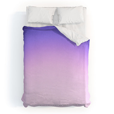 Mambo Art Studio Gradient Purple Duvet Cover