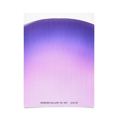 Mambo Art Studio Gradient Purple Poster