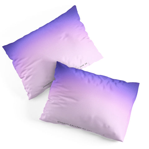 Mambo Art Studio Gradient Purple Pillow Shams