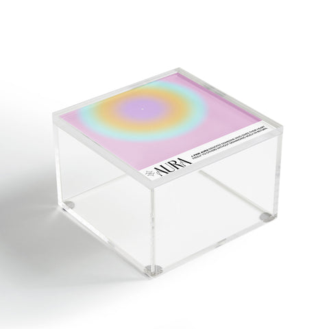 Mambo Art Studio Pink Aura Acrylic Box
