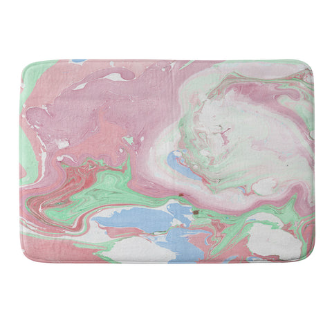 Mambo Art Studio Rainbow Mix 1 Memory Foam Bath Mat