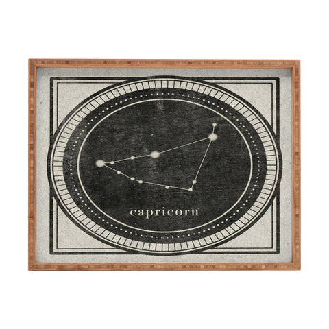 Mambo Art Studio Vintage Astrology Capricorn Rectangular Tray