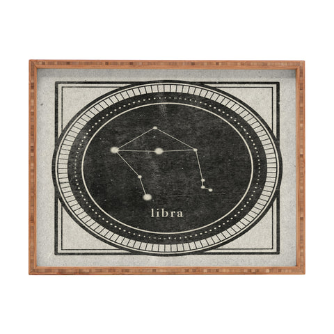 Mambo Art Studio Vintage Astrology Libra Rectangular Tray