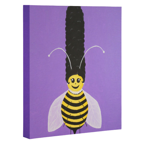 Mandy Hazell Bee Hive Betty Art Canvas