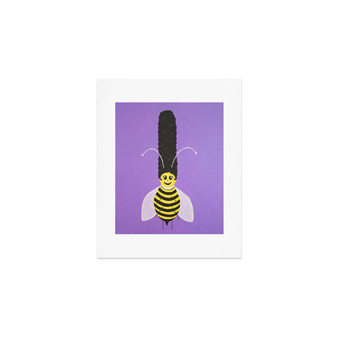 Mandy Hazell Bee Hive Betty Art Print