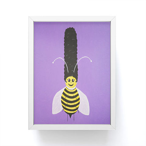Mandy Hazell Bee Hive Betty Framed Mini Art Print