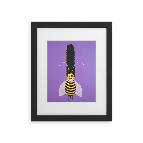 Mandy Hazell Bee Hive Betty Framed Art Print