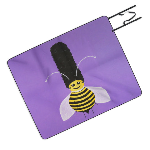 Mandy Hazell Bee Hive Betty Picnic Blanket