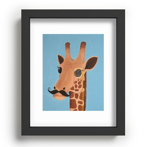 Mandy Hazell Gentleman Giraffe Recessed Framing Rectangle
