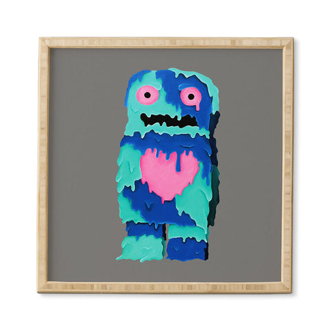 Mandy Hazell Melty Monster Framed Wall Art
