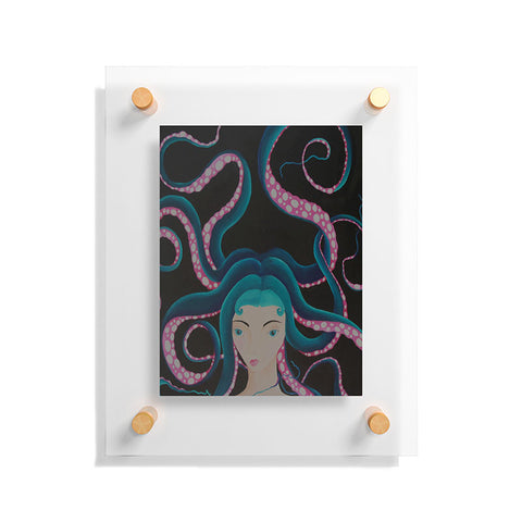 Mandy Hazell Octo Hair Floating Acrylic Print