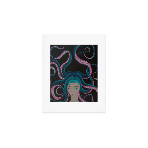 Mandy Hazell Octo Hair Art Print