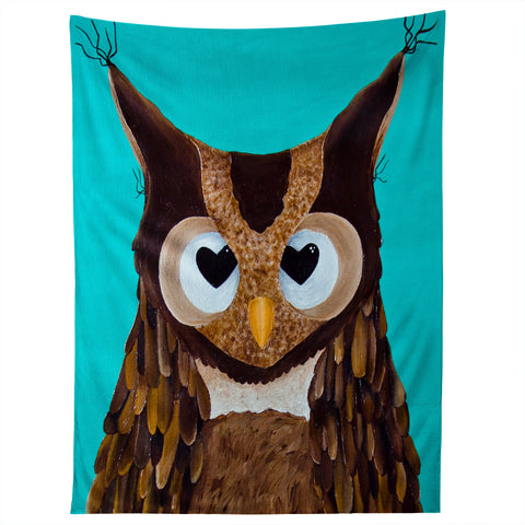 Mandy Hazell Owl Love You Tapestry
