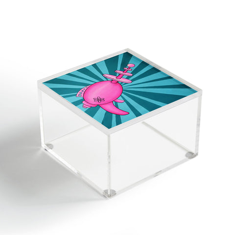 Mandy Hazell Pew Pew Pink Acrylic Box