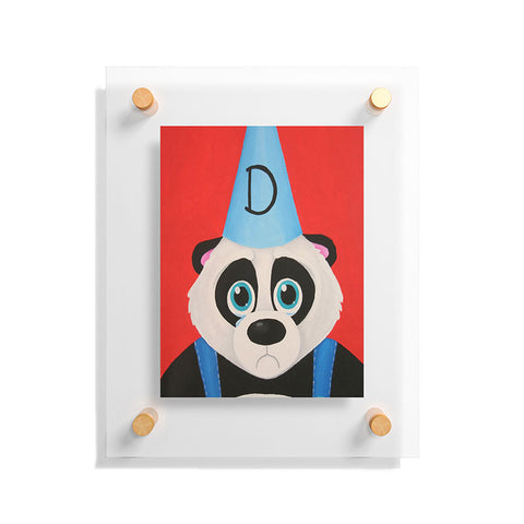 Mandy Hazell Sad Panda Floating Acrylic Print