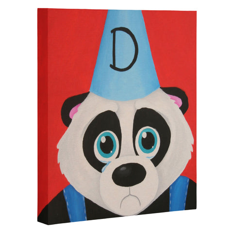 Mandy Hazell Sad Panda Art Canvas