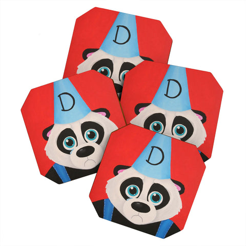 Mandy Hazell Sad Panda Coaster Set