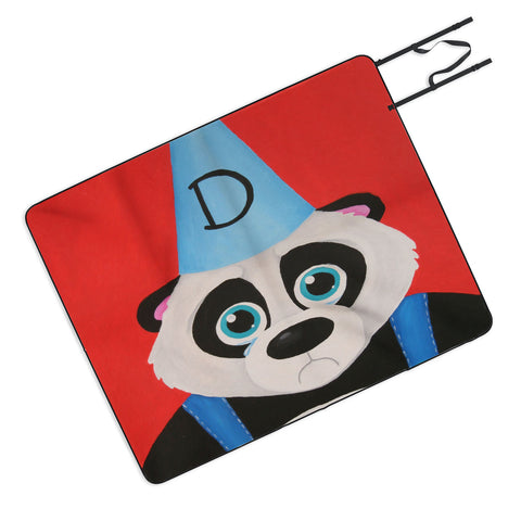 Mandy Hazell Sad Panda Picnic Blanket