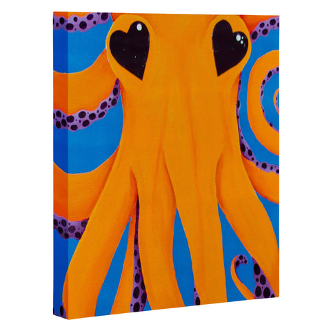 Mandy Hazell Wish I Was An Octopus Art Canvas
