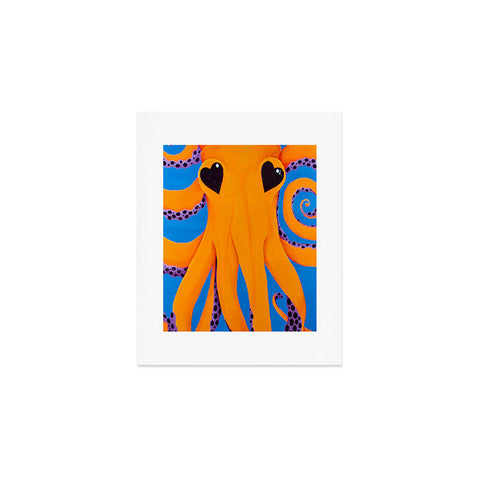 Mandy Hazell Wish I Was An Octopus Art Print