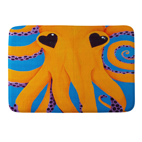 Mandy Hazell Wish I Was An Octopus Memory Foam Bath Mat