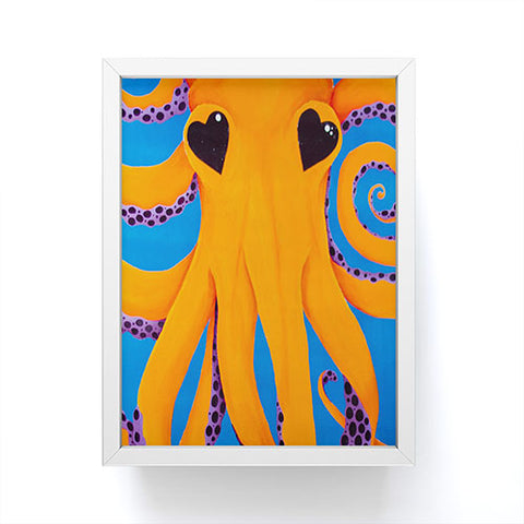 Mandy Hazell Wish I Was An Octopus Framed Mini Art Print