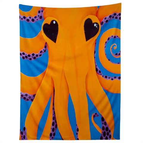 Mandy Hazell Wish I Was An Octopus Tapestry