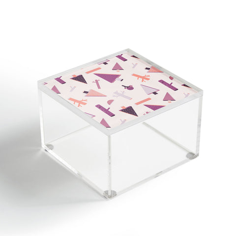 Mareike Boehmer 3D Geometry Forest 1 Acrylic Box