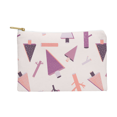 Mareike Boehmer 3D Geometry Forest 1 Pouch