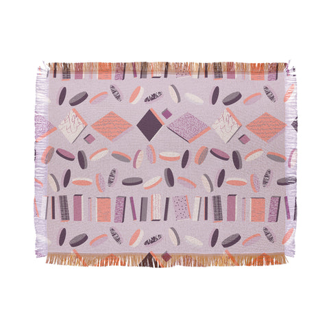 Mareike Boehmer 3D Geometry Lined Up 1 Throw Blanket