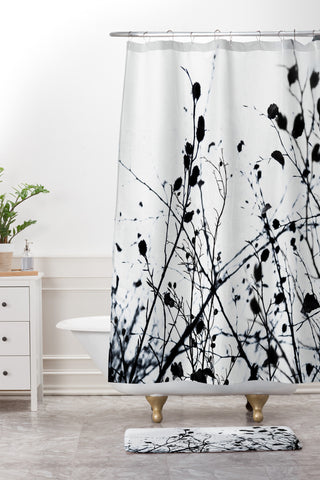 Mareike Boehmer Abstract Tree Shower Curtain And Mat