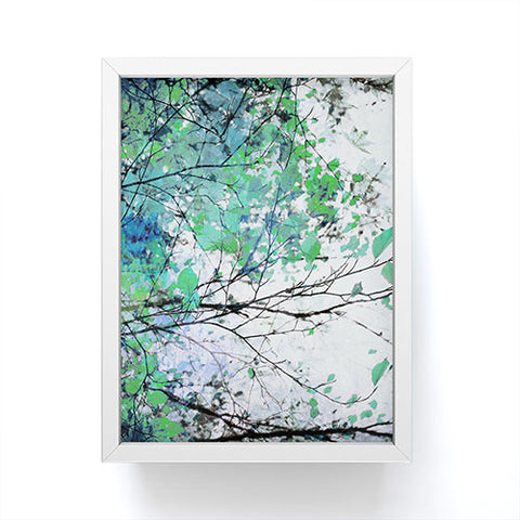 Mareike Boehmer Autumn 5 Blue Framed Mini Art Print