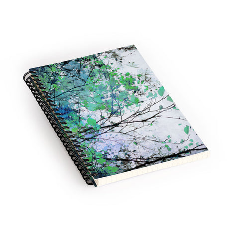 Mareike Boehmer Autumn 5 Blue Spiral Notebook