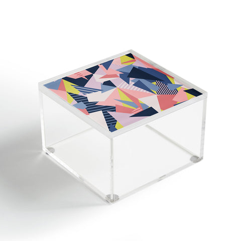 Mareike Boehmer Color Blocking Chaos 1 Acrylic Box