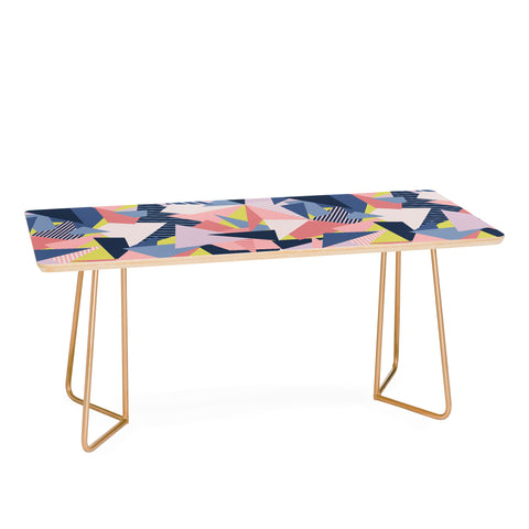 Mareike Boehmer Color Blocking Chaos 1 Coffee Table