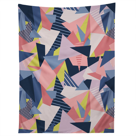 Mareike Boehmer Color Blocking Chaos 1 Tapestry