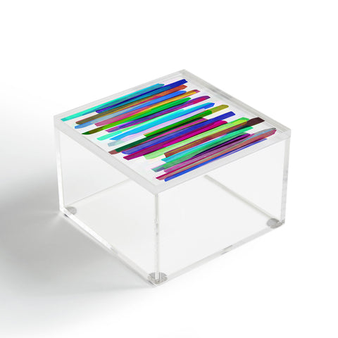 Mareike Boehmer Colorful Stripes 3 Acrylic Box