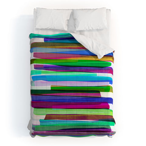 Mareike Boehmer Colorful Stripes 3 Comforter